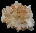 Tangerine Quartz Crystal Cluster - Madagascar #58814-2
